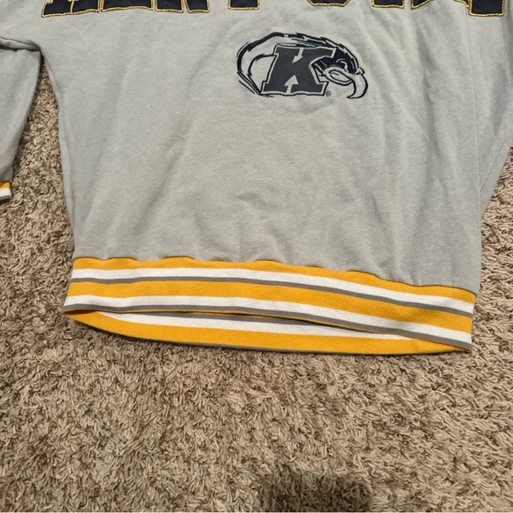 Pink Victoria Secret Size Medium‎ Kent State Gray Crewneck Sweatshirt - Picture 4 of 10